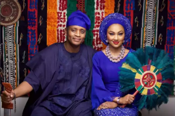 Another pre-wedding photo of Zahra Buhari and Ahmed Indimi